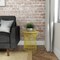 Cosco Novogratz Poolside Gossip Collection, Roberta Outdoor/Indoor Side Table, Yellow 88068YLW1E - alternate 5